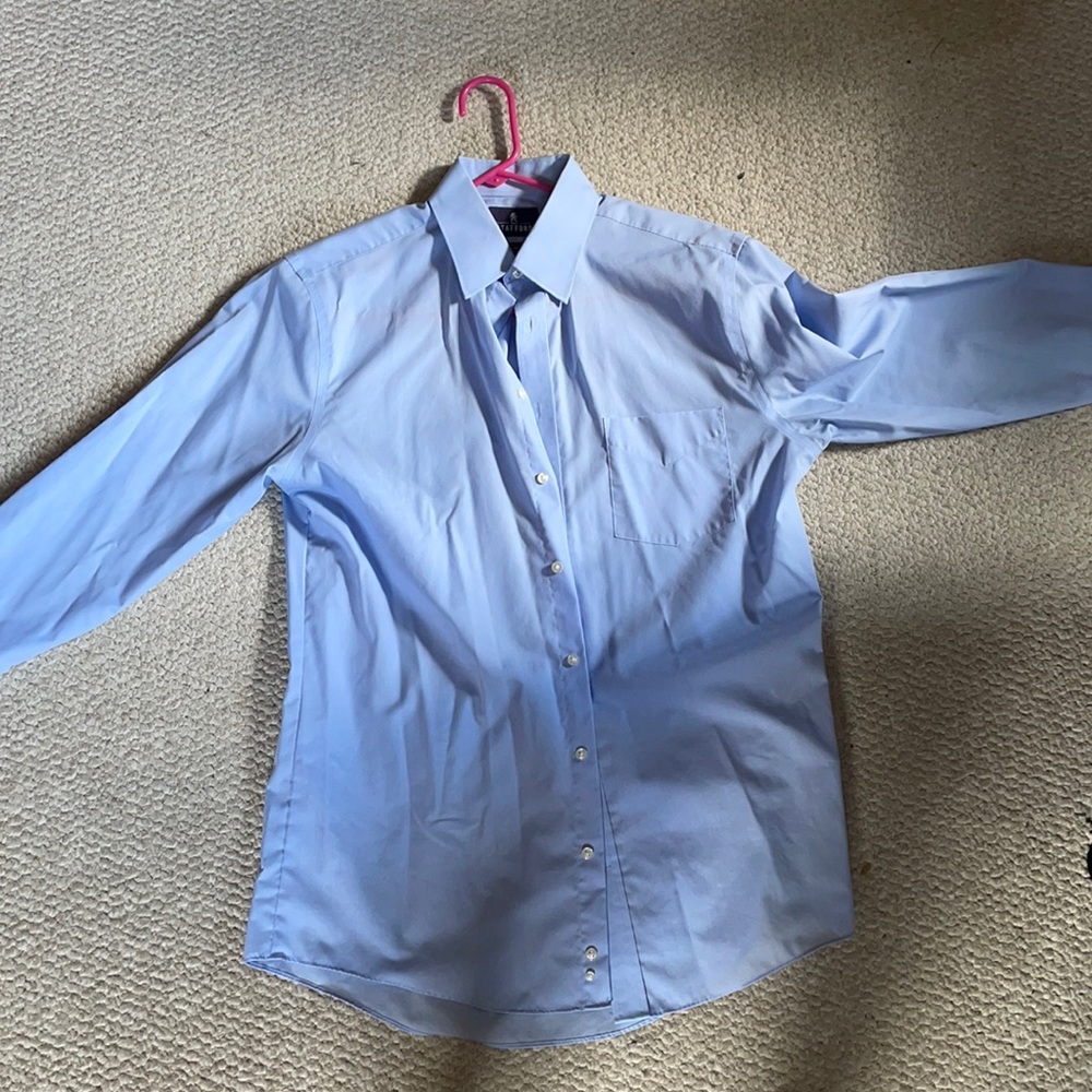 Men’s Stafford Blue Dress shirt